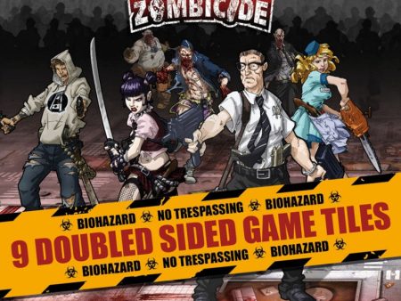 Zombicide: 9 Double Sided Game Tiles Online