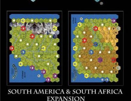 Age of Steam Expansion: South America   South Africa For Discount