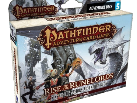 Pathfinder Adventure Card Game: Rise of the Runelords - Sins of the Saviors Adventure Deck For Discount