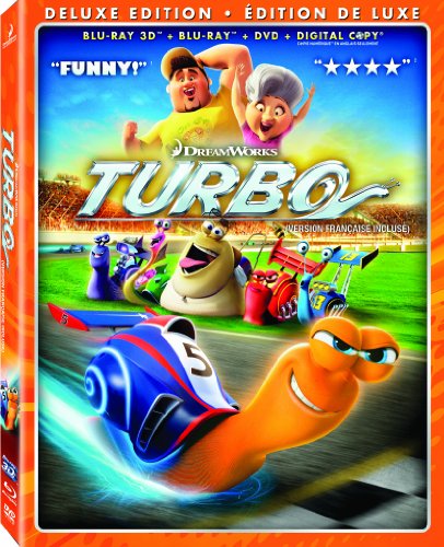 TURBO [BLU-RAY 3D + BLU-RAY + DVD + DIGITAL COPY] (BILINGUAL) Supply