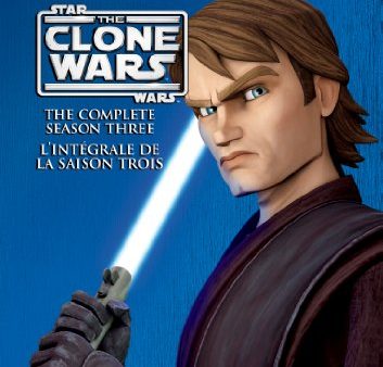 STAR WARS: THE CLONE WARS COMPLETE SEASON THREE (BILINGUAL) [BLU-RAY] For Sale