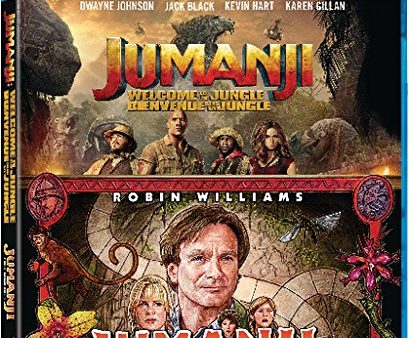 JUMANJI (1995)   JUMANJI: WELCOME TO THE JUNGLE - SET [BLU-RAY] (BILINGUAL) For Sale