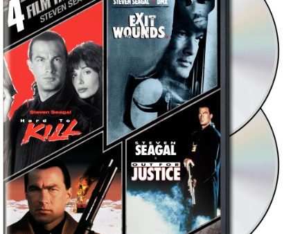 4 FILM FAVORITES: STEVEN SEAGAL COLLECTION (HARD TO KILL   EXIT WOUNDS   ON DEADLY GROUND   OUT FOR JUSTICE) For Cheap